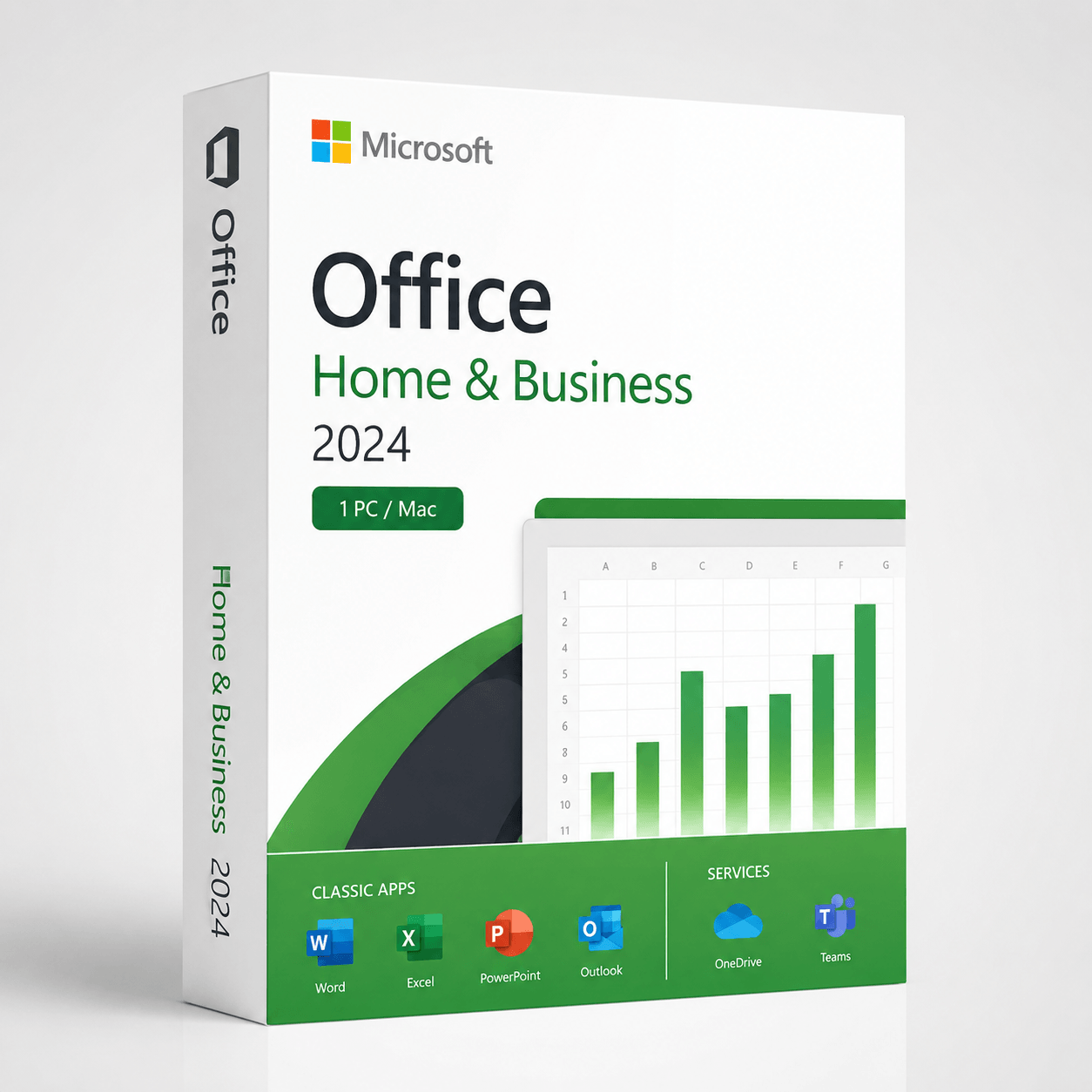 Microsoft Office Home & Business 2024 | Lifetime License for PC & Mac