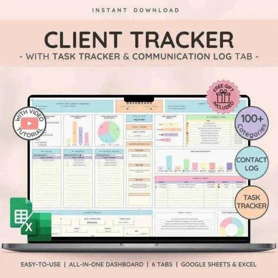 Excel Client Management Software - Client Tracker Tool - Softwarekeep