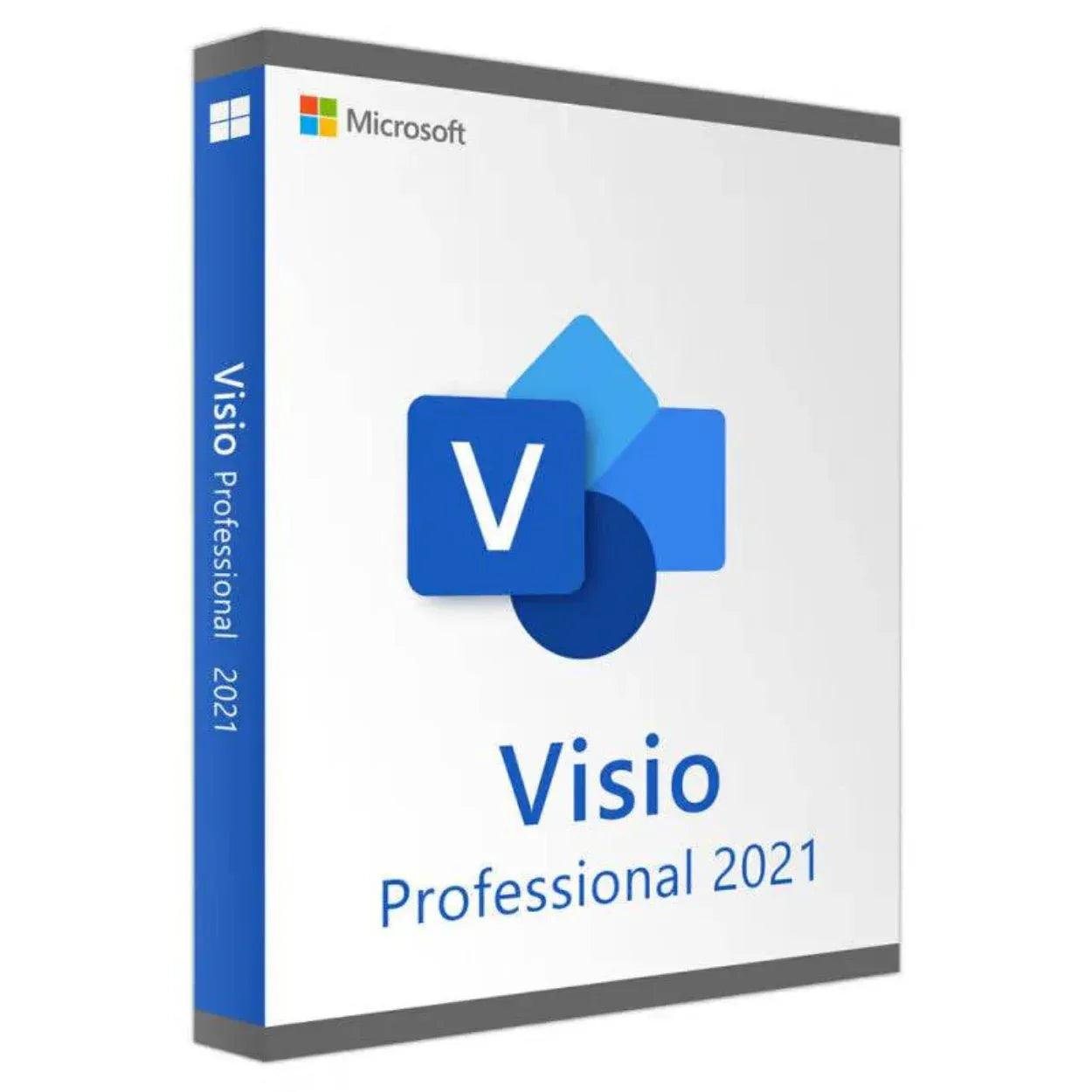 Microsoft Visio Professional 2021 License from Softwarekeep - Softwarekeep
