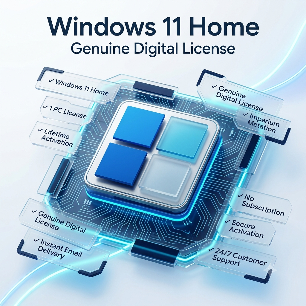 Windows 11 Home OEM License – Genuine Microsoft Key