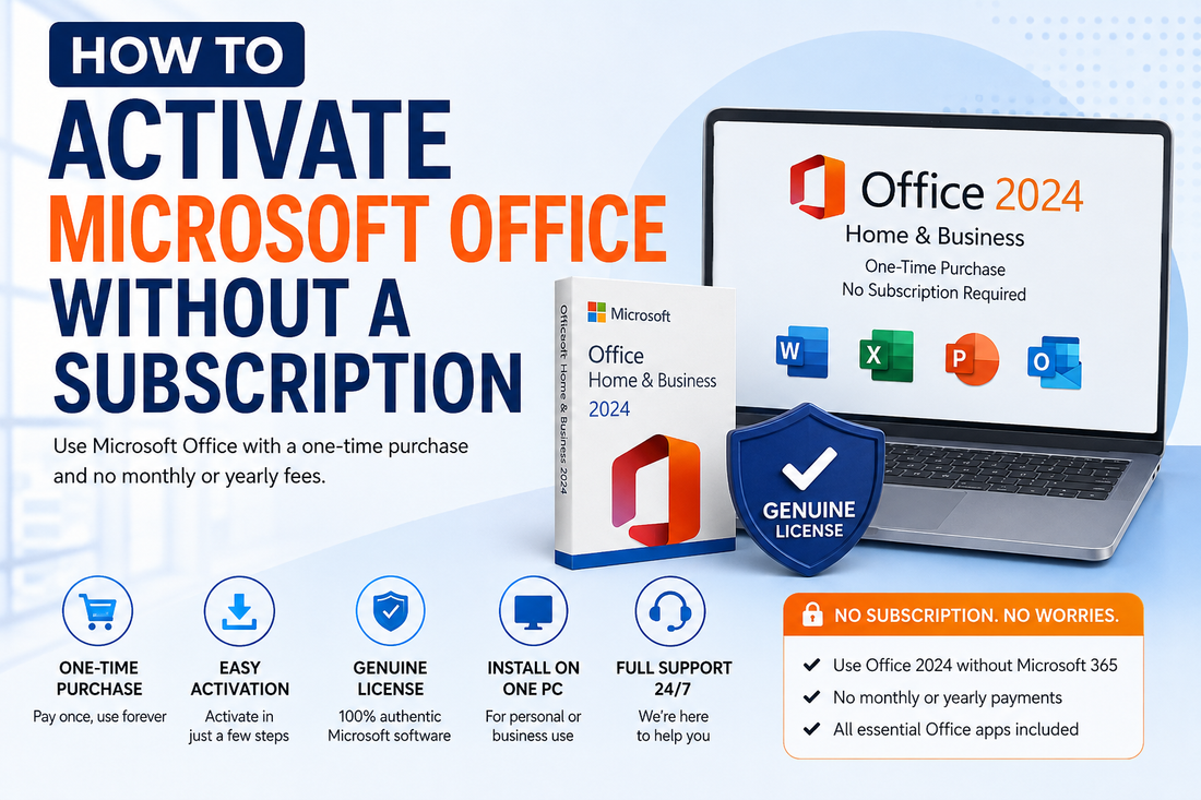 How to Activate Microsoft Office Without a Subscription: Complete 2026 Guide