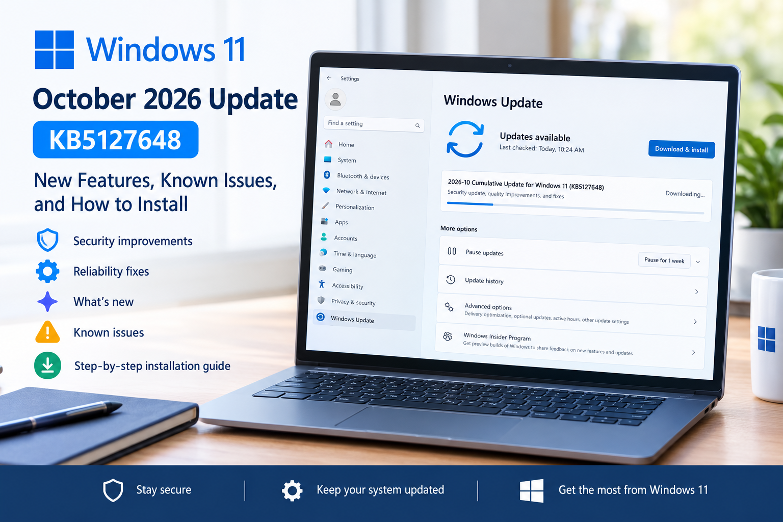 Windows 11 October 2026 Update: New Features, Known Issues, and How to ...