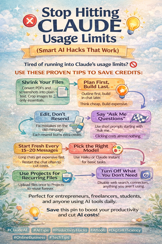 Stop Hitting Claude Usage Limits: Smart AI Hacks That Actually Work