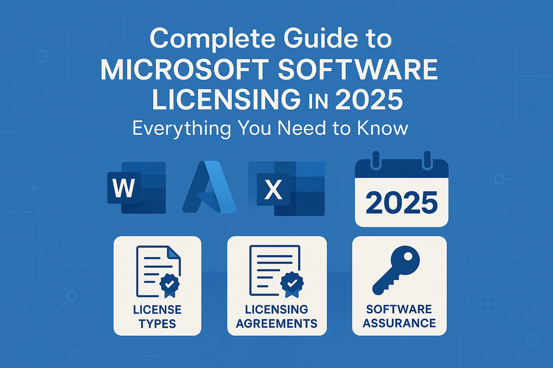 Complete Guide to Microsoft Software Licensing 2025 - Softwarekeep
