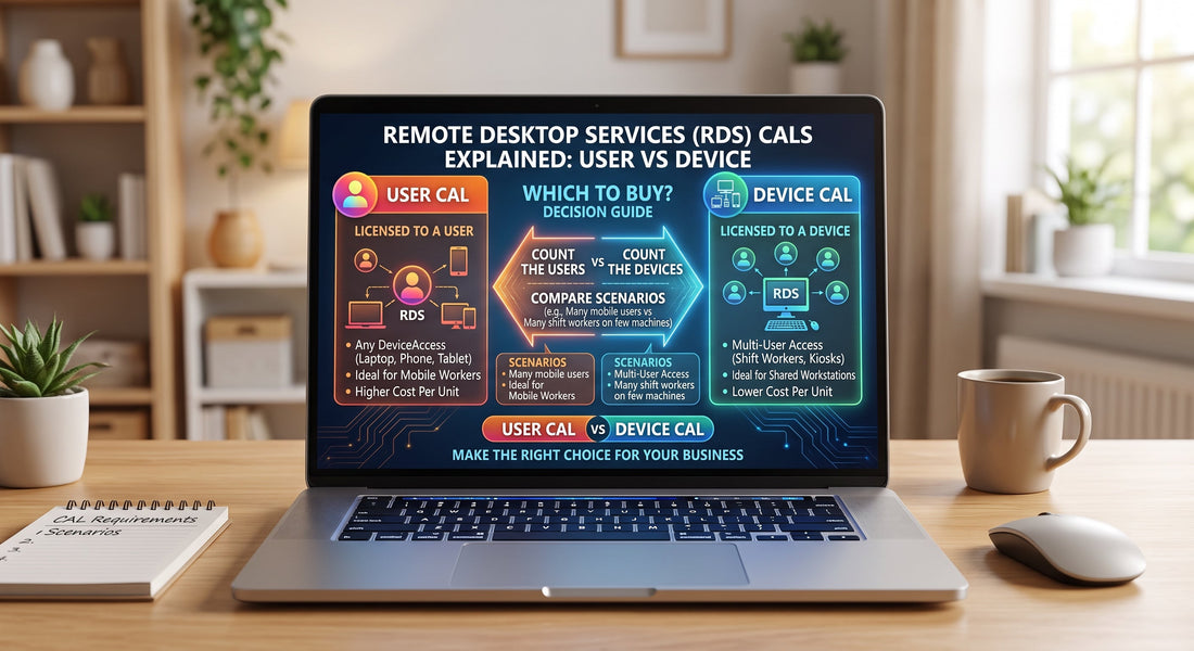Remote Desktop CALs Explained: User CAL vs Device CAL (Which to Buy)