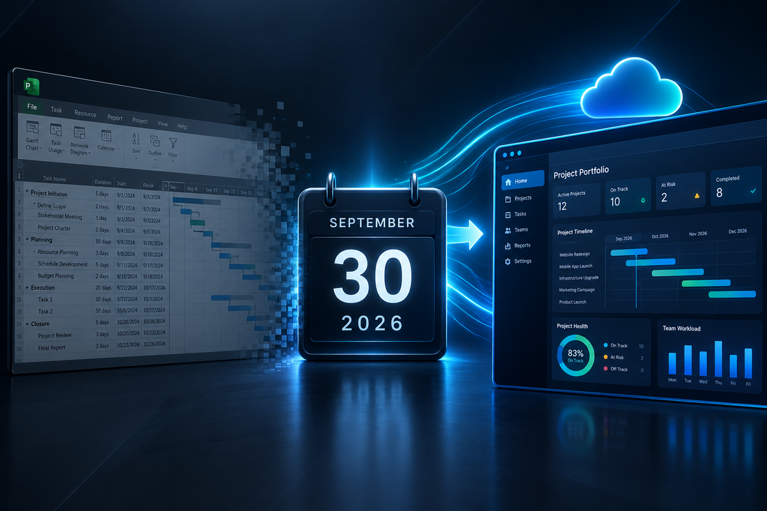 Project Online Is Retiring on September 30, 2026: What to Do Next
