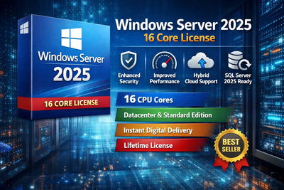 Microsoft Windows Server 2025 Datacenter 16 Core License - Softwarekeep