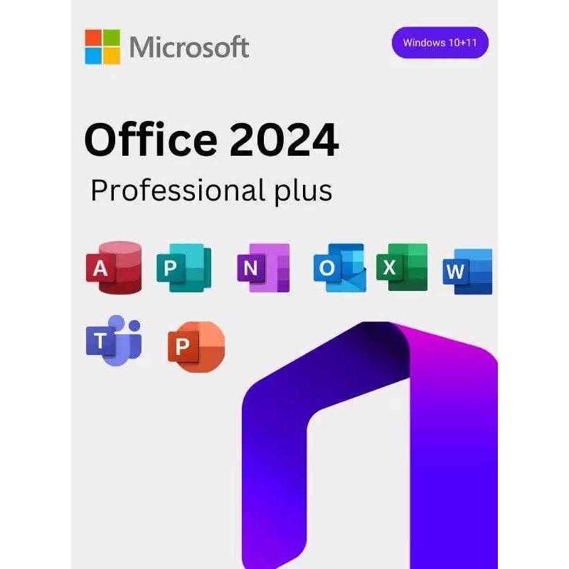 Microsoft Office 2024 Professional Plus License - Lifetime Access for Enhanced Productivity - Softwarekeep