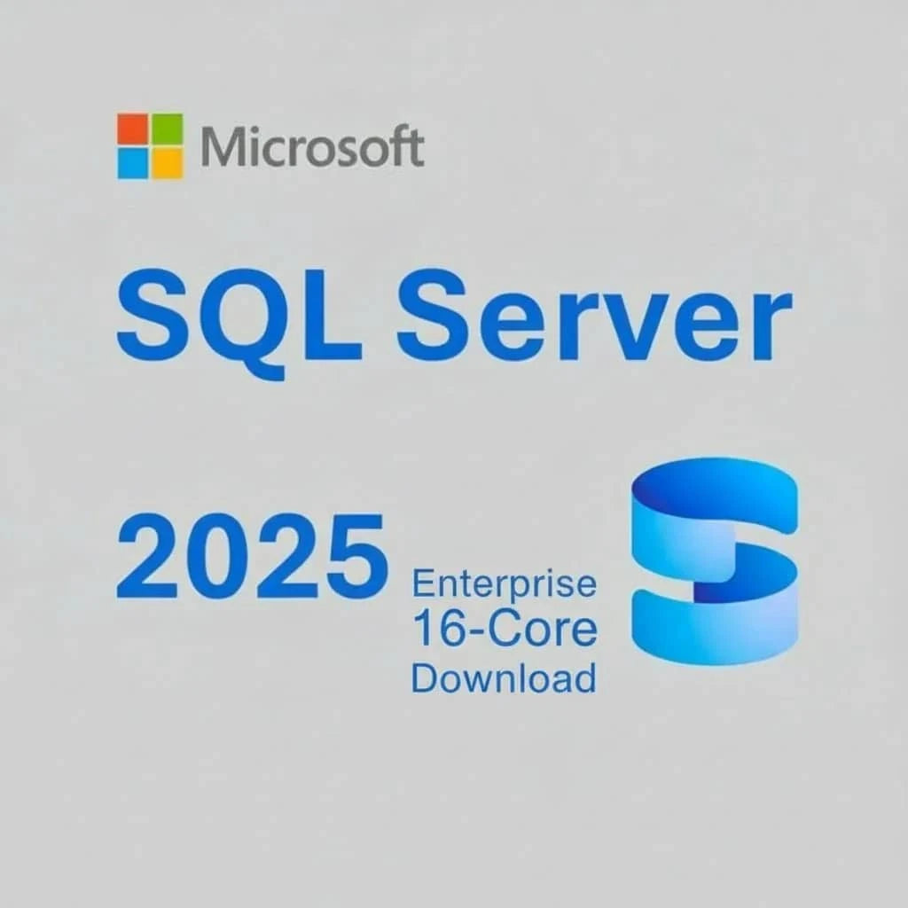 Microsoft SQL Server 2025 Enterprise license 16-Core Download for Database Management