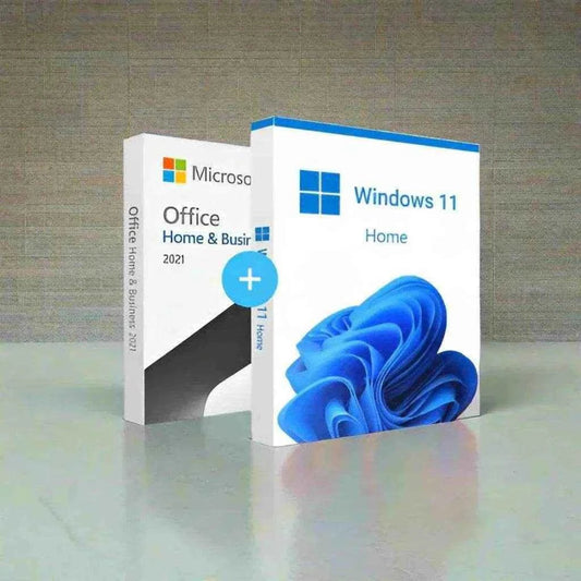 Microsoft Windows 11 Home with Office 2021 Bundle Software - Complete Productivity Package - Softwarekeep Digital