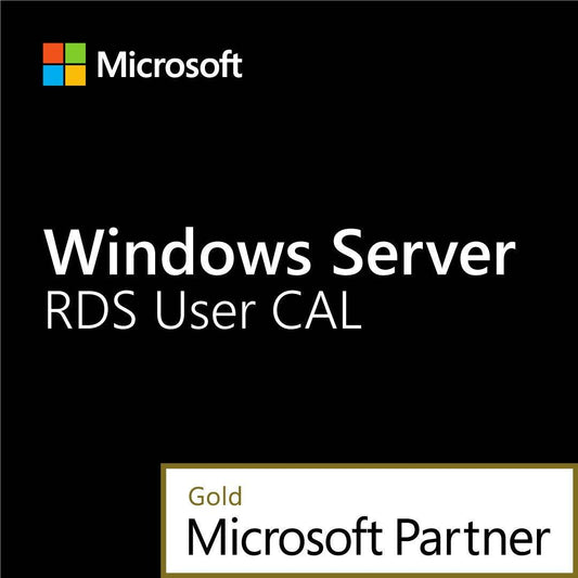 Windows Server 2022 Remote Desktop 20 User CAL from Microsoft with Gold Partner Badge