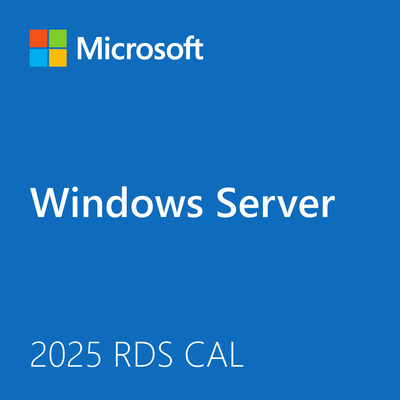 Microsoft Windows Server 2025 Remote Desktop CAL product image with official branding