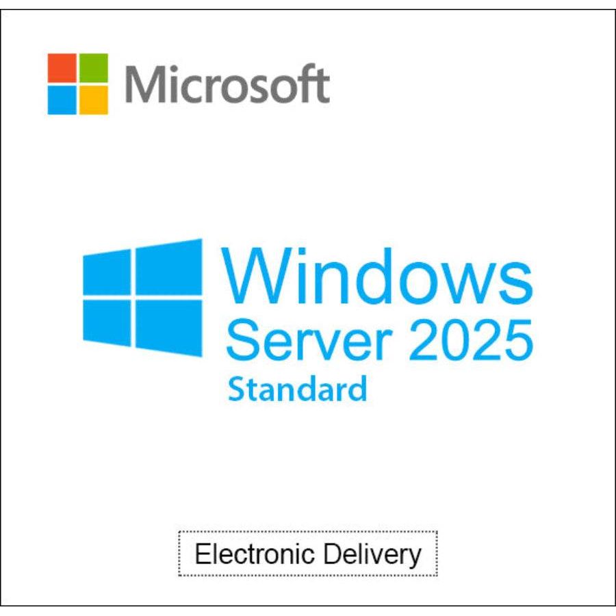 Microsoft Windows Server 2025 Standard License - 16 Core License Edition - Softwarekeep