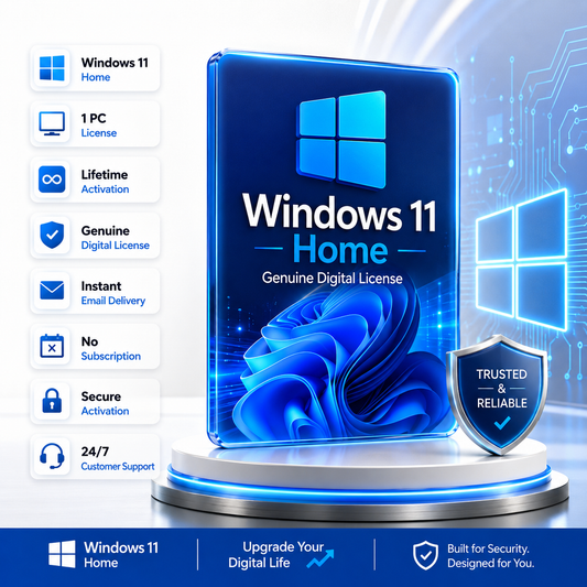 Windows 11 Home OEM License – Genuine Microsoft Key