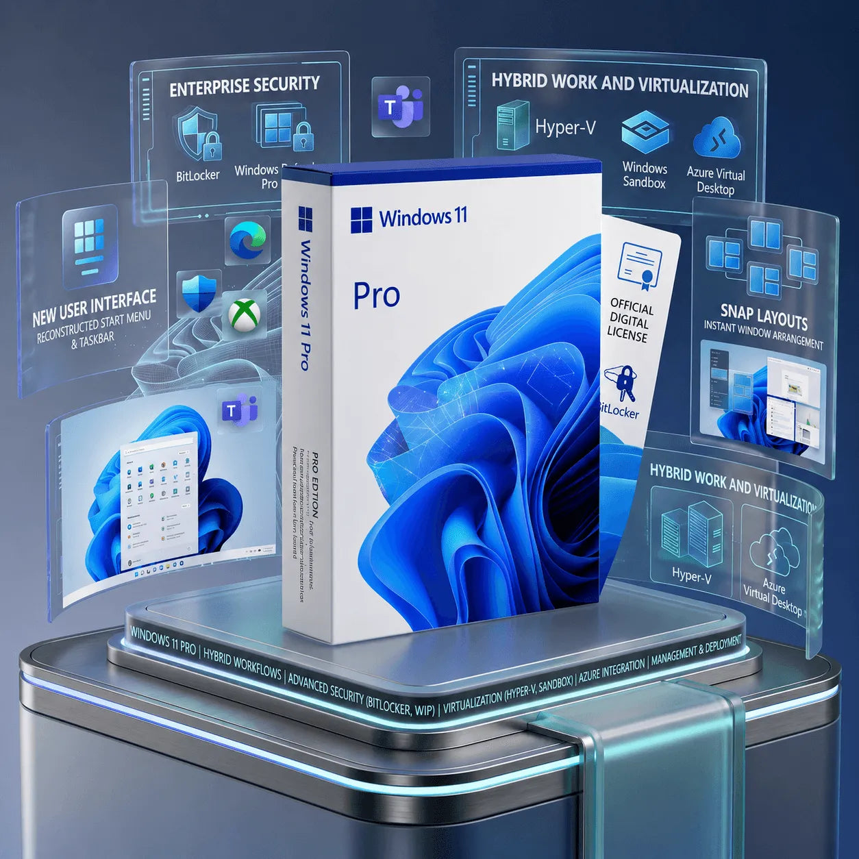 Windows 11 Pro OEM License Key – Digital Download