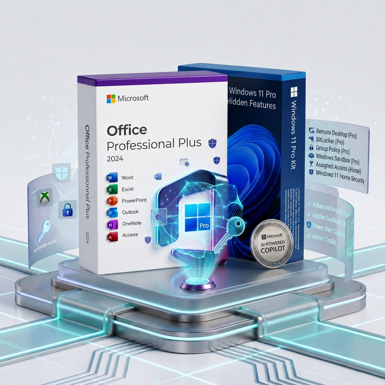 Microsoft Windows 11 Pro with Office 2024 Bundle Offer