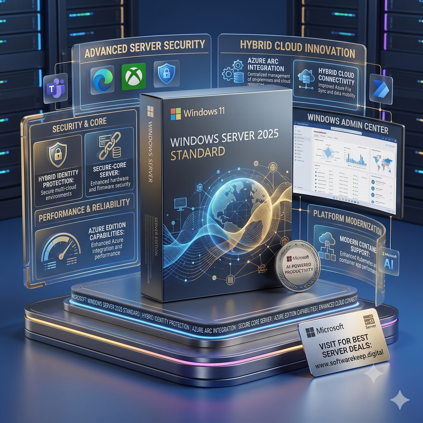 Microsoft Windows Server 2025 Standard License - Softwarekeep